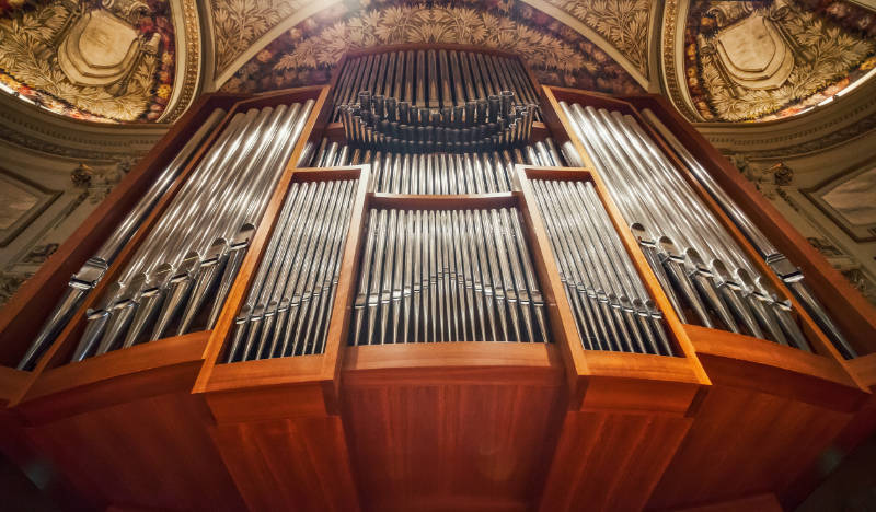 Die Orgel in der Historischen Stadthalle | Foto: Dirk Sengotta
